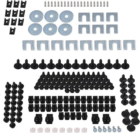 14 sheet metal screw fender nut|216 pcs Front End Sheet Metal Hardware Kit For 1959 .